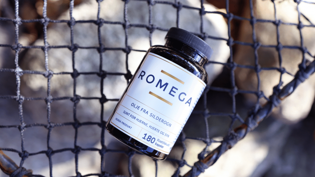 Bilde av en boks med Romega