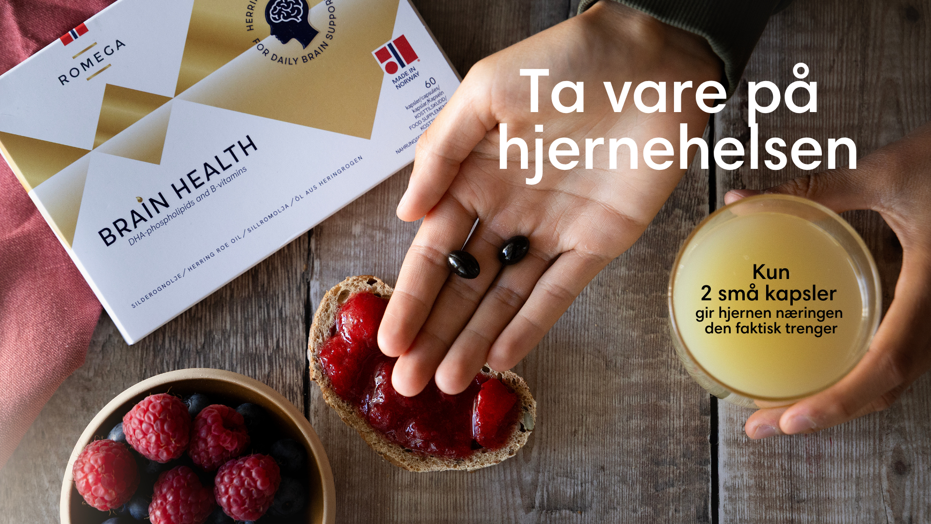 Romega® HJERNE 4
